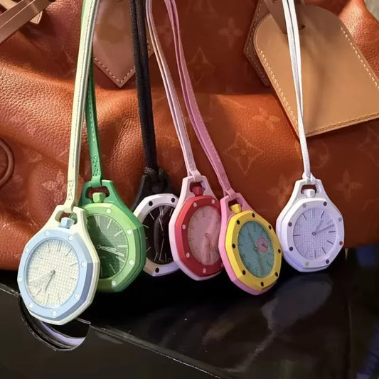 Octagonal Pop Pocket Watch — Candy Color Quartz