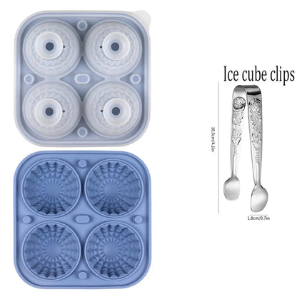 Silicone Ice Cube Tray with Lid