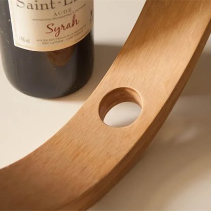 Bamboo Wine Rack - Balanced Display