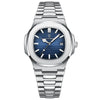 Steel Silver Blue