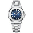 Steel Silver Blue