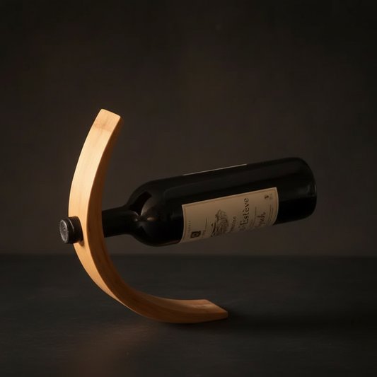 Bamboo Wine Rack - Estilo Sofisticado