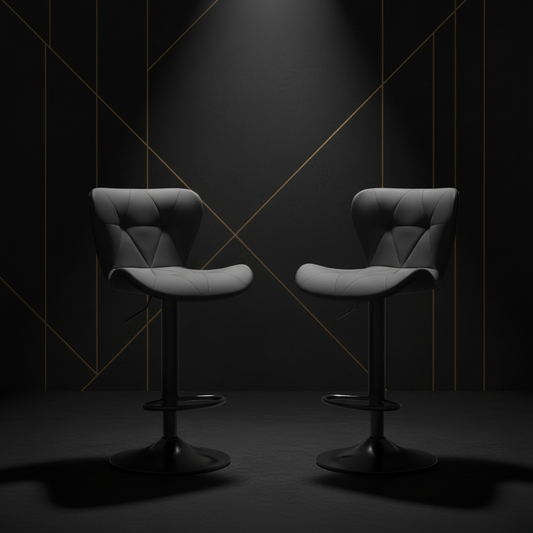 Black Bar Stool - Sophisticated Background