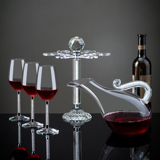 Crystal Wine Glass Holder – Upside Down Display Stand
