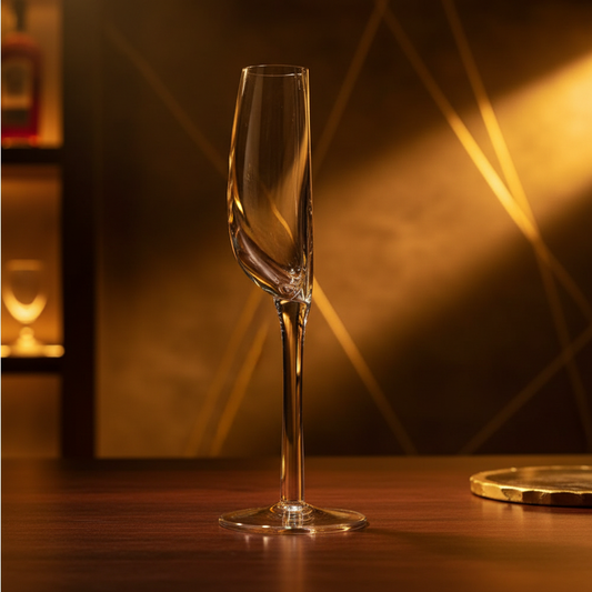 Half Red Wine Cup - Taça Torcida Sofisticada