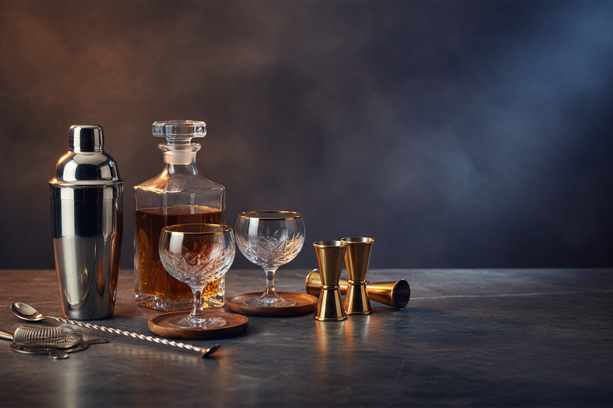 Premium Cocktail Bar Banner