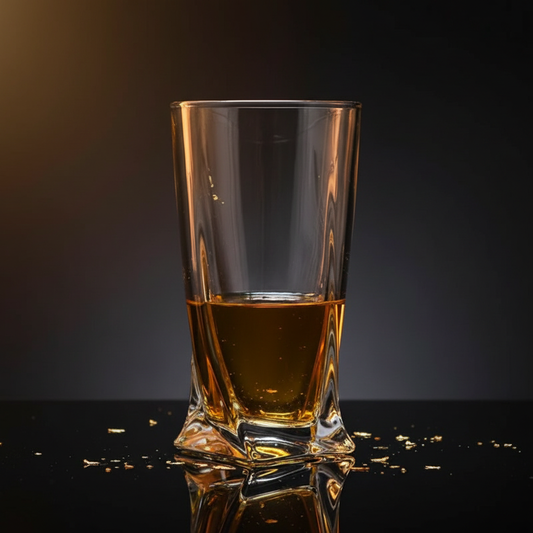 Unique Design Whiskey Glass - Estilo Sofisticado